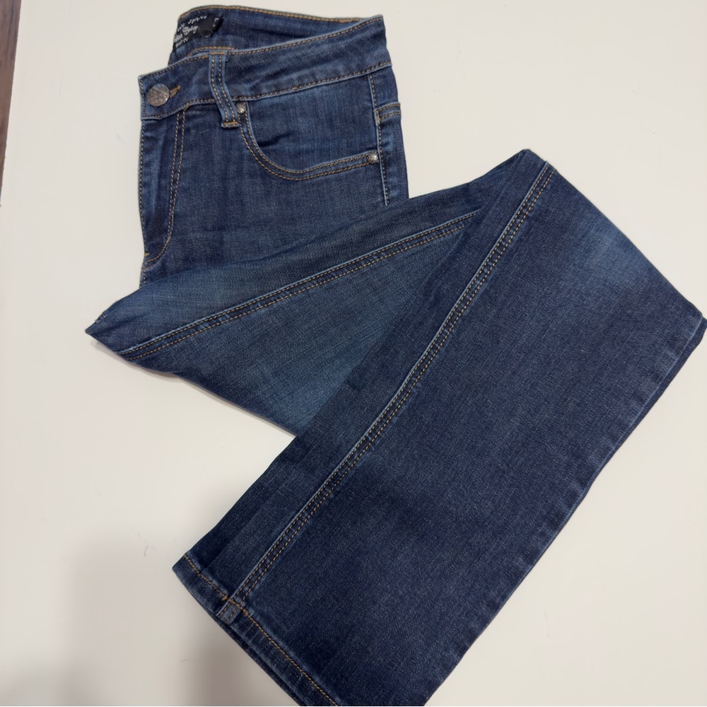 Women Jeans Bluecoco Stretch Straight Sz 28